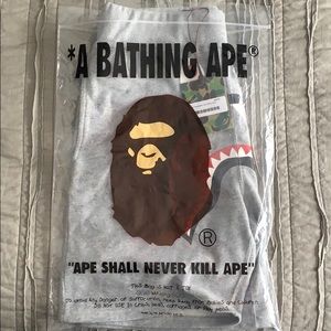 Bape Sweatshorts Camo Pocket, Grey, Medium